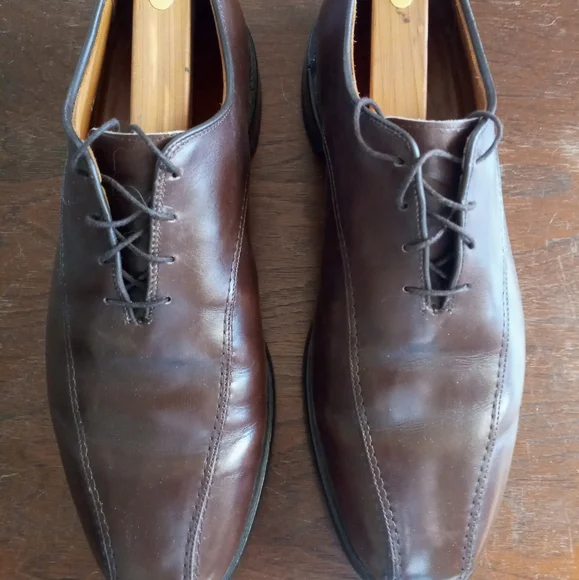 Allen Edmonds saxon ALLEN EDMONDS SAXON MENS 10.5B LEATHER Black BICYCLE TOE  main image 4